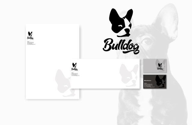 Bulldog logo, Mobile advertisement logo
