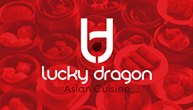 Chinese restaurant logo design, Dragon logo