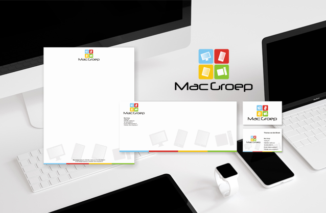 iPad, iPhone & Mac news logo, Apple logo design
