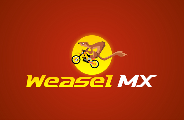 weasel logo, weasel logo design, Motocross logo